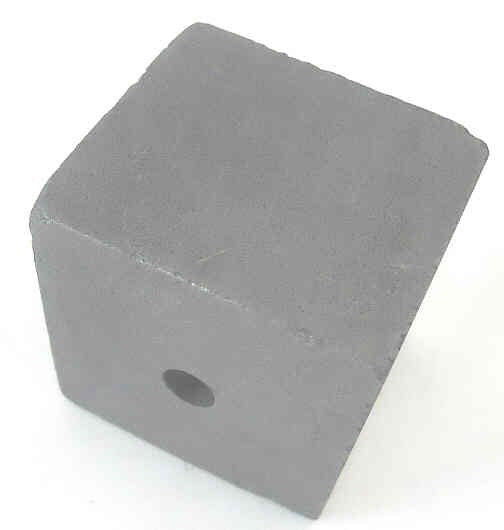 CONTACT, METAL GRAHPITE, 1-1/8 X 1-1/8 X 1 1/8, 3/16 HOLE ARMOR # 11188-01