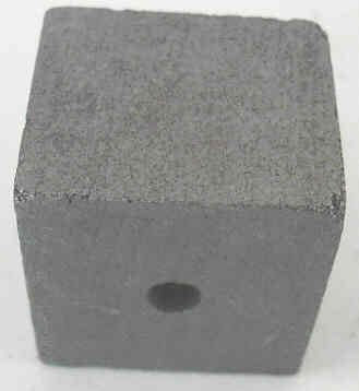 CONTACT, METAL GRAPHITE, 1-1/8 X 1-1/8 X 1 1/8, 3/16 HOLE