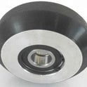 WHEEL, ROLLER GUIDE, COUNTERWEIGHT, FACE, 3 1/2 DIAMETER, .6693 BEARING