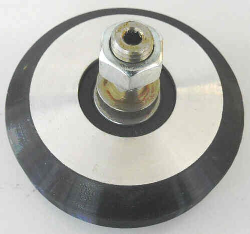 WHEEL, ROLLER GUIDE, COUNTERWEIGHT, SIDE, 3 1/2 DIAMETER, THREADED ECC. SHAFT