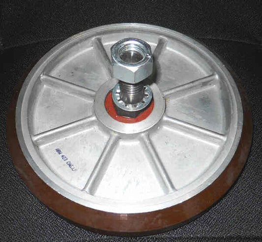 WHEEL, ROLLER GUIDE, SIDE, 7 DIAMETER, THREADED ECC. SHAFT