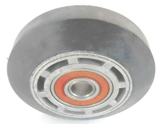 WHEEL, ROLLER GUIDE, OEM REPLACEMENT 3.25, .590 BORE, ELSCO, NEOPRENE
