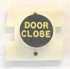 BUTTON,  MONITOR, COMPLETE, BLACK WITH WHITE MARKING (SPECIFY)