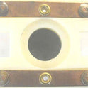 BUTTON,  MONITOR, COMPLETE, BLACK WITH WHITE MARKING (SPECIFY)