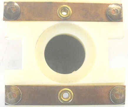 BUTTON,  MONITOR, COMPLETE, BLACK WITH WHITE MARKING (SPECIFY)