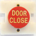 BUTTON, MONITOR, COMPLETE, RED WITH WHITE MARKING (SPECIFY)