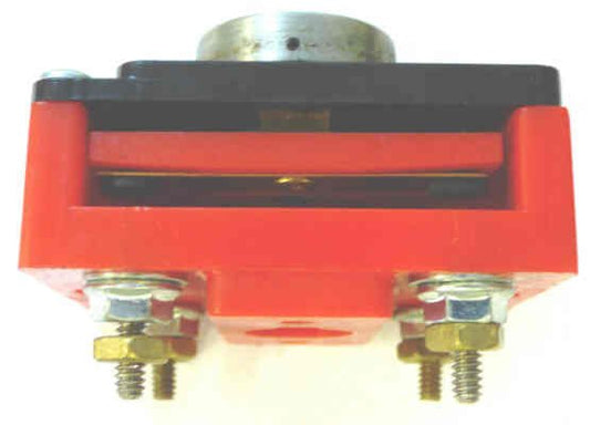 BUTTON, MONITOR, NON-ILLUMINATED, SS MARKED DOOR CLOSE IN RED (SPECIFY)
