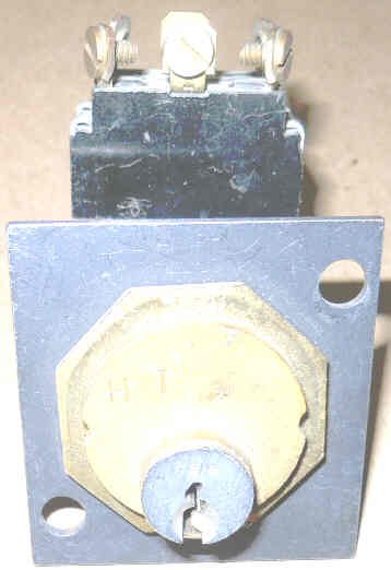 SWITCH, MONITOR, KEYED, FIRE SERVICE 3 POSITION, SPECIFY KEY #, AS SHOWN