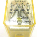 IDEC 4PDT ICE CUBE RELAY, 24 VDC, IDEC # RY42S-U-DC24