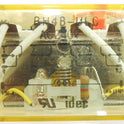 IDEC 4PDT RELAY, 240 VAC, 14 PIN, NEON & TEST IDEC # RH4B-ULC-AC240