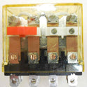 IDEC 4PDT RELAY, 240 VAC, 14 PIN, NEON & TEST IDEC # RH4B-ULC-AC240