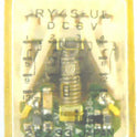 IDEC 4PDT ICE CUBE RELAY, 6 VDC, NEON  IDEC # RY4S-UL-6DC