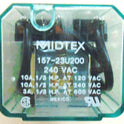 MIDTEX 3PDT RELAY, KUP BASE, 240 VAC, MIDTEX # 157-23U200