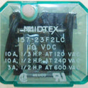 MIDTEX 3PDT RELAY, KUP BASE, 110 VDC, MIDTEX # 157-23F2LC