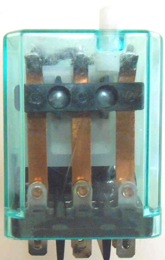 RELAY, 3PDT, KUP BASE, 110 VDC, MIDTEX # 157-23F200 ARMOR # 11384-01