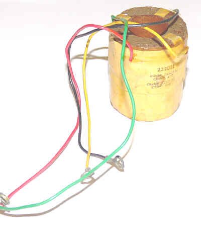 COIL, DUAL WINDING 108/477 OHMS, 6850 SELECTOR PAWL MAGNET OTIS # 222DE1