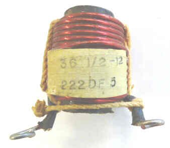 COIL, OTIS # 222DF3, A6164BP RELAY