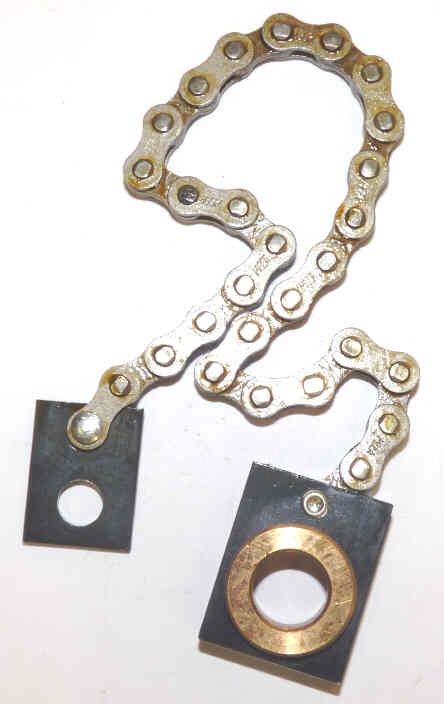 CHAIN WITH HITCH & LINK, 11 1/4 LONG, FOR 6940D SPRING CLOSER OTIS #A332AS2