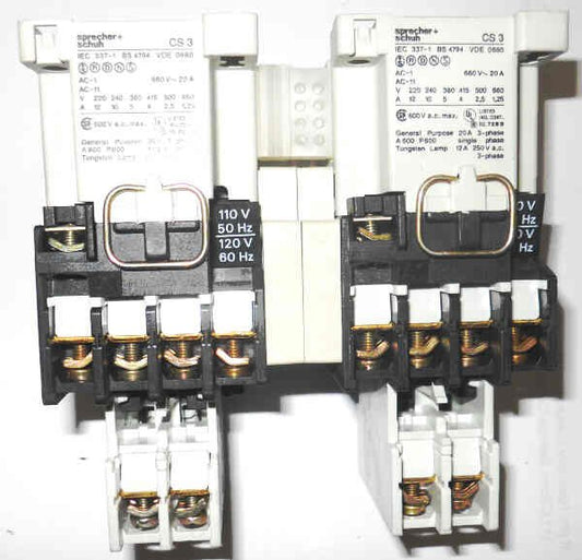 RELAY, DOUBLE, BOTH HAVE 2 N.O. CONTACTS, 120 VAC COILS OTIS # 613BV2