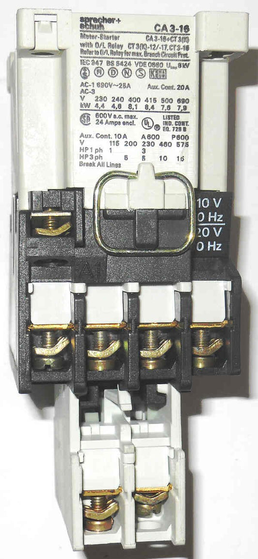 RELAY, 3 N.O. CONTACTS, 1 N.O & 1 N.C. AUX, 120 VAC COIL OTIS # 613BX11
