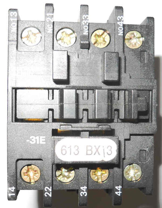 RELAY, 3 N.O./ 1 N.C. CONTACTS, 120 VAC COIL OTIS # 613BX13
