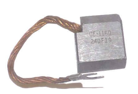 BRUSH, GRAPHITE, OTIS GRADE OE-116D, .500 x x 1.500 x 1.750 OTIS # 240F19