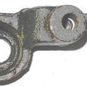 LEVER, CAST IRON, 7 7/8 ROLLER GUIDE ASSEMBLIES, OTIS CASTING #A288CK