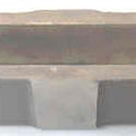INSERT, GUIDE SHOE, CAST IRON, 10.625 X 2.5 X 2.312, 1 1/4 RAIL OTIS # 6884