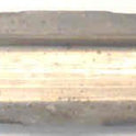 INSERT, GUIDE SHOE, CAST IRON, 12 X 2.5 X 2.312, 1 1/4 RAIL OTIS # 380AT1
