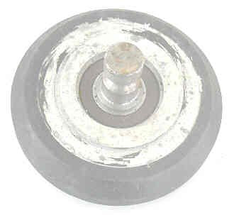 WHEEL, ROLLER GUIDE, 3 3/4 RUBBER TIRED ROLLER, OTIS # 456AK2