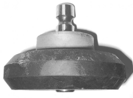 WHEEL, ROLLER GUIDE, 3 3/4 RUBBER TIRED ROLLER, OTIS # 456CN4-SV