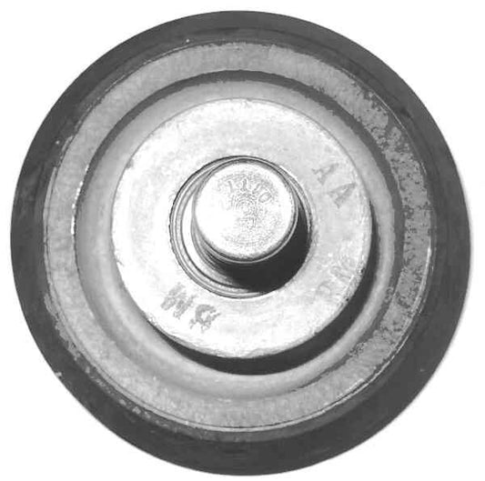 WHEEL, ROLLER GUIDE, 3 3/4 RUBBER TIRED ROLLER, OTIS # 456CN4-SV