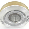ROLLER, HANGER, 3 3/8 X 3/4, 1/2-20 THREAD SHAFT, 3/16 SOCKET OTIS # 456EW1