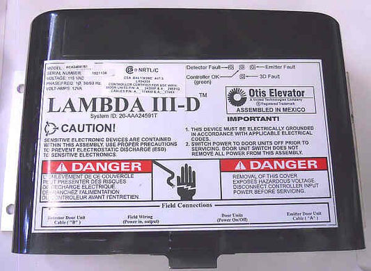 POWER SUPPLY, LAMBDA III, OTIS # AAA24591R1