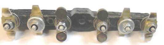 BASE, INSULATOR, SIX CONTACTS COMPLETE AS SHOWN HAUGHTON # 3-19487-01