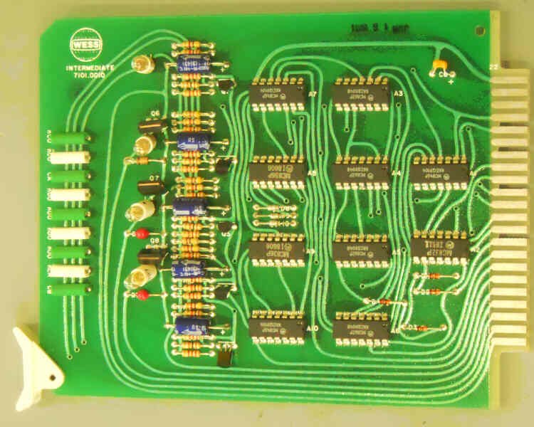 BOARD, CIRCUIT, INTERMEDIATE, 4 SLOT DOVER # 105252