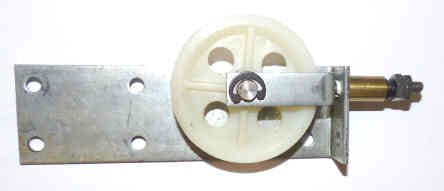 PULLEY ASSEMBLY, CP TENSION WITH NYLON ROLLER, LEFT HAND GAL # HH3-0042L