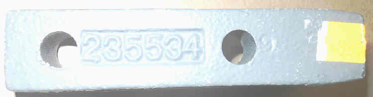 RATCHET, HOOK,  KEEPER, LOWER PANEL PEELLE # 035534