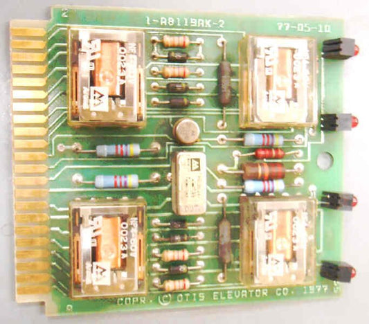 BOARD, CIRCUIT, FIRE SERVICE OTIS #1-A8119AK2