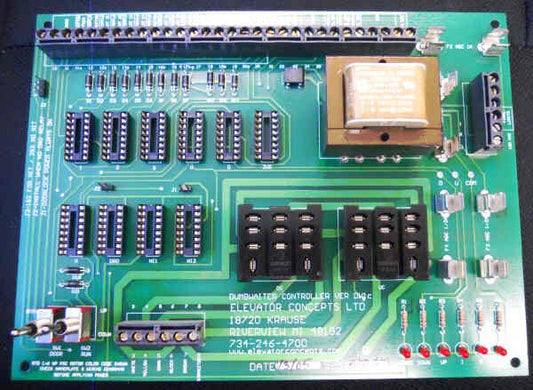BOARD, CIRCUIT, DUMBWAITER, ELEVATOR CONCEPTS LTD. # DW1c