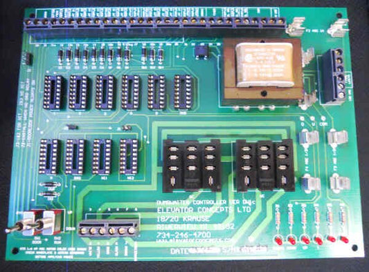 BOARD, CIRCUIT, DUMBWAITER, ELEVATOR CONCEPTS LTD. # DW1c