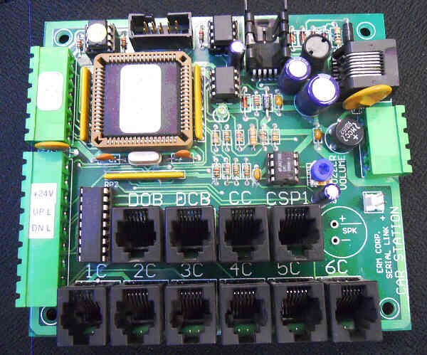 BOARD, CIRCUIT, CAR STATION ERM # SLPCB