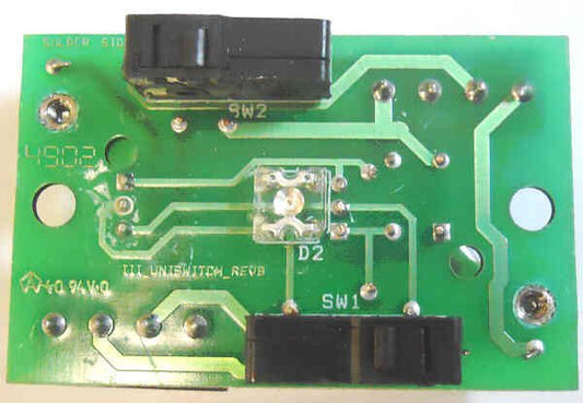 BOARD, CIRCUIT, PUSHBUTTON WITH RED LED INNOVATION INDUSTRIES # 4902