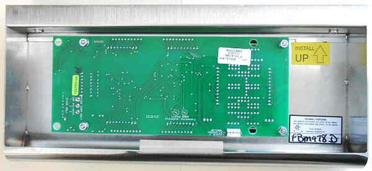 INDICATOR, HALL, STAINLESS STEEL FACEPLATE, COMPLETE AS SHOWN