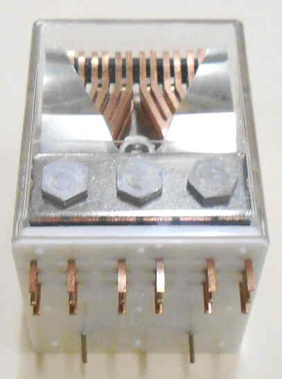 RELAY, 6PDT, PLUG-IN, 24VDC, HAUGHTON # 3-40008-67