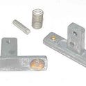 CONTACT, BRIDGING, UPPER, WITH PIN & SPRING, 2 SILVER TIPS GAL # OP10-0010N