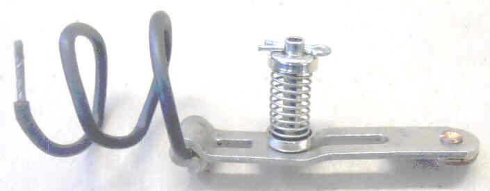 CONTACT, MOVABLE, FINGER, LH, SHORT LEAD, 3/8 SILVER TIP GAL # LC-0029L