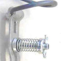 CONTACT, MOVABLE, FINGER, LH, SHORT LEAD, 3/8 SILVER TIP GAL # LC-0029L