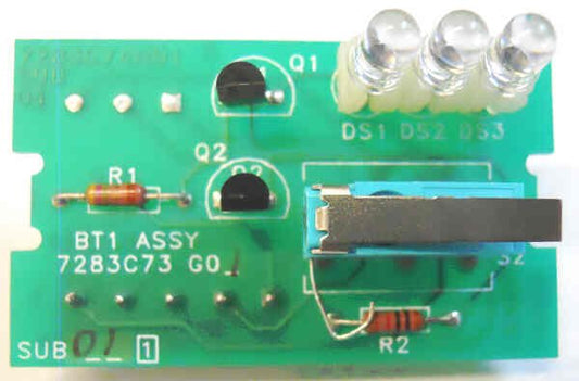 BOARD, CIRCUIT, PUSHBUTTON WITH 3 BULB'S SCHINDLER # 998C278H11