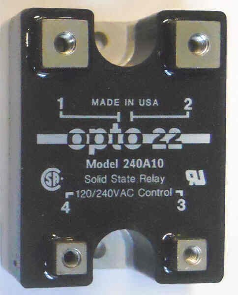 RELAY, SOLID STATE, 120-240VAC, OPTO-22 SCHINDLER # 866A705H01